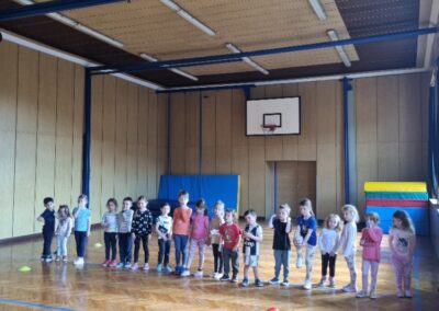 Pohybové hry v tělocvičně ZŠ – Štěňata – 27.3.2025