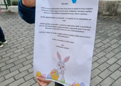 Hledání velikonočního zajíčka  – 1.část –  Štěňata 16.4.2025
